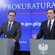 Były już minister sprawiedliwości, prokurator generalny Zbigniew Ziobro (P) i prokurator Tomasz Szaf