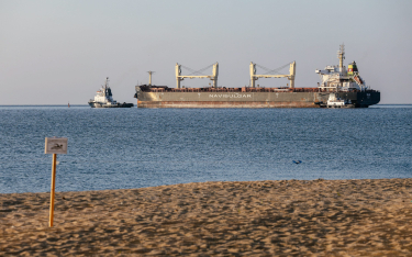 Dotychczas z portów w Odessie wypłynęło około 25 statków. Choć eksport tą drogą jest bardzo ważny, t