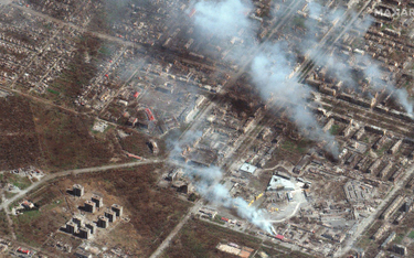 Zdjęcie satelitarne Mariupola