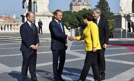 Donald Tusk mówi w Rzymie o konieczności szacunku dla wspólnych reguł, praw i wolności.