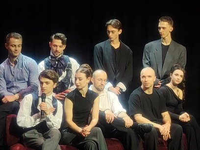 Zespół artystów spektaklu „Portret Doriana Graya”