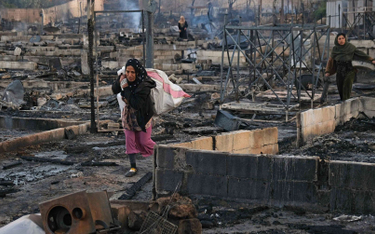 Gigantyczny pożar obozu uchodźców. Podpalenie