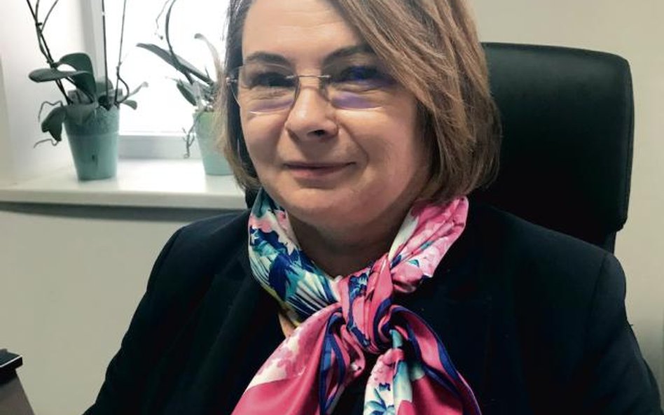 Jadwiga Szermach, prezes Gospodarki Komunalnej w Błażowej Sp. z o.o.