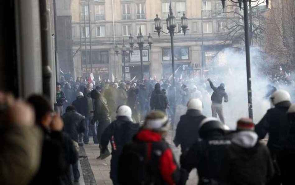 Zamieszki w Święto Niepodległości. Chuligani z importu