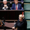 Henryka Krzywonos w czasie wyborów sędziów TK apelowała do posłów o szacunek dla konstytucji