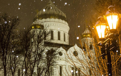 Śnieg zasypał Moskwę