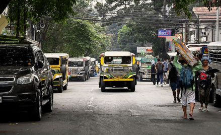 Manila jest jednym z najbardziej zakorkowanych miast świata