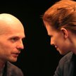 Iwan Wyrypajew i Karolina Gruszka na próbie "Lipca"