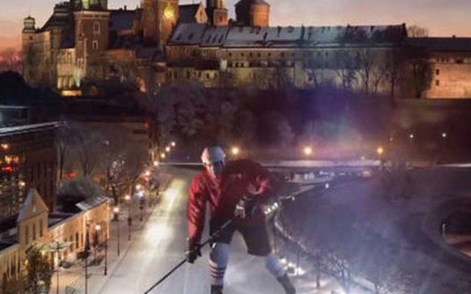 Kraków stara się o organizację zimowej olimpiady w 2022 r. Na zdjęciu kadr z filmu promocyjnego