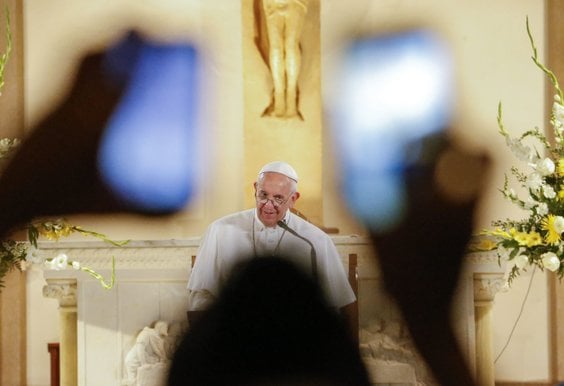 Papież Franciszek podczas wizyty w Stanach Zjednoczonych