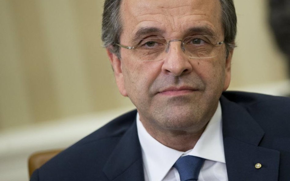 Premier Grecji Antonis Samaras