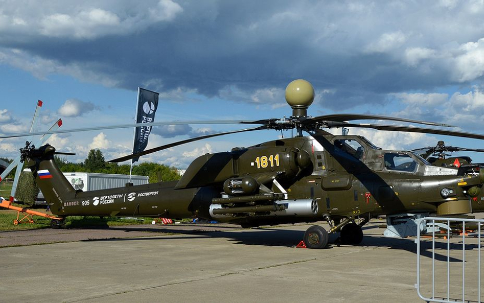 Sześciu chętnych na rosyjski helikopter szturmowy Mi-28NE