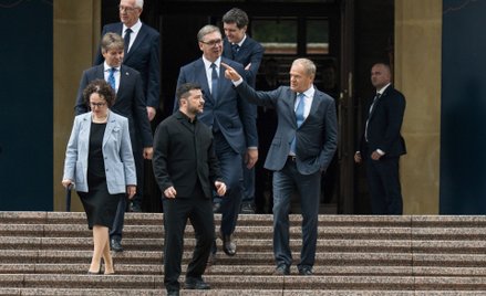 Wołodymyr Zełenski i Donald Tusk spotkali się na zachodniej Ukrainie