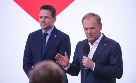 Rafał Trzaskowski i Donald Tusk