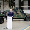 Wicepremier, szef MON Władysław Kosiniak-Kamysz podczas podpisania umowy ramowej na dostawę ponad 12