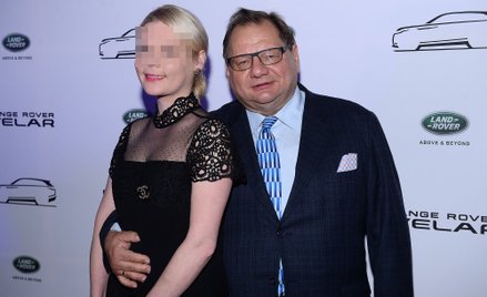 Ryszard Kalisz i jego żona Dominika