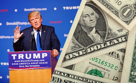 Trump żegna się z odwieczną polityką silnego dolara
