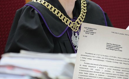 Prezes sądu w Łodzi chce zwolnić sędzię Ewę Maciejewską