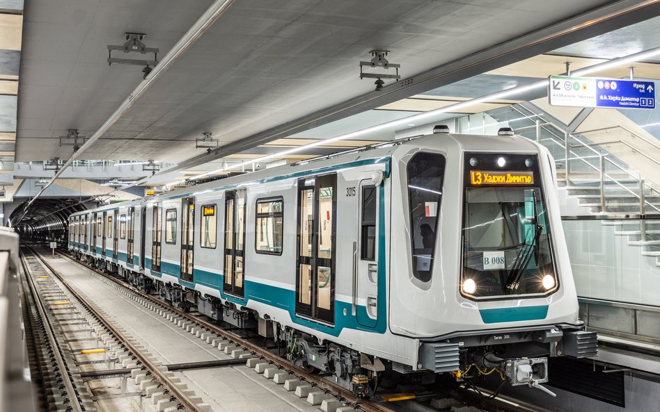 Siemens i Newag dostarczą 8 pociągów metra dla Sofii