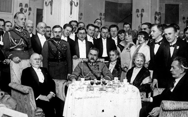 Obiad wydany przez Polskie Towarzystwo Literackie w 1927 roku z okazji jubileuszu pracy pisarskiej W