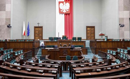 Sala obrad plenarnych Sejmu