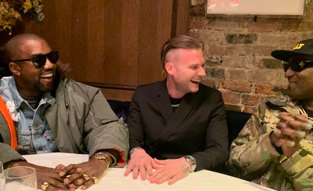 Fot: Kanye West, Matthew Williams i Virgil Abloh/ Kanye West Twitter