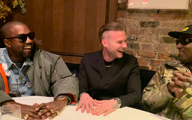 Fot: Kanye West, Matthew Williams i Virgil Abloh/ Kanye West Twitter