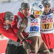 Od lewej: Dawid Kubacki, Piotr Żyła, Kamil Stoch i Maciej Kot. Ich sukces ani przez chwilę nie był z
