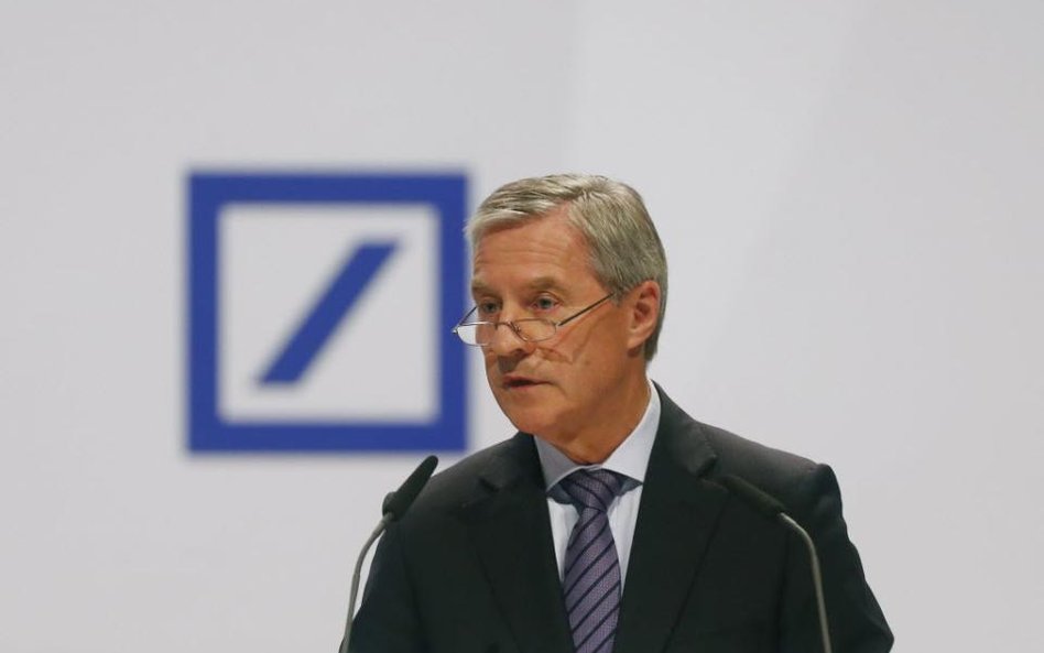 Jürgen Fitschen, prezes Deutsche Bank