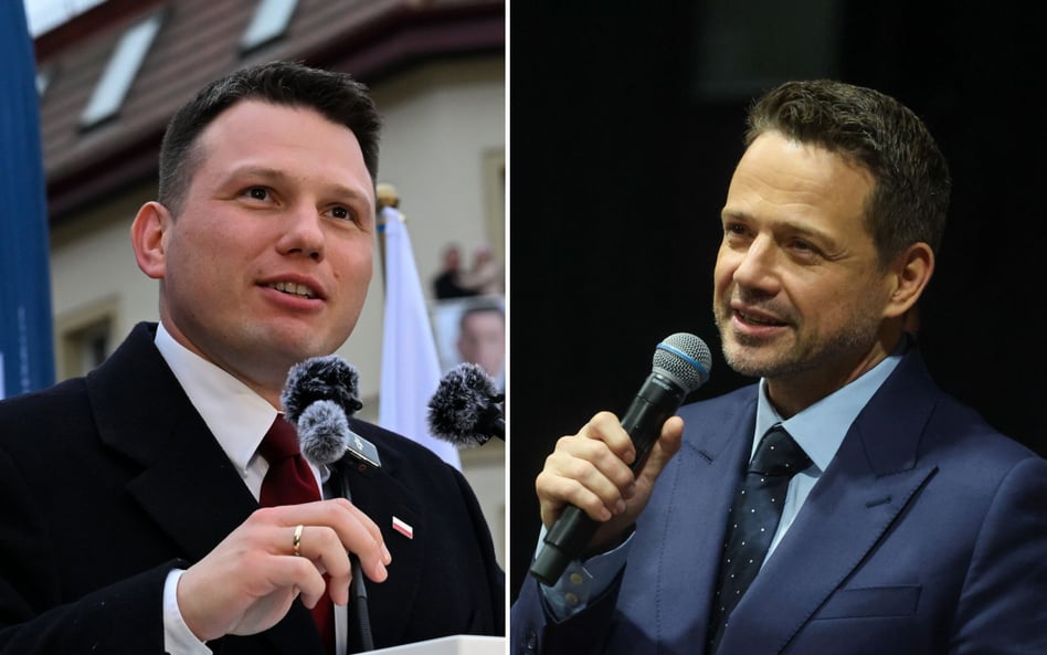 Sławomir Mentzen i Rafał Trzaskowski