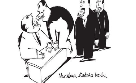 Komentarz rysunkowy. Studnia bez dna