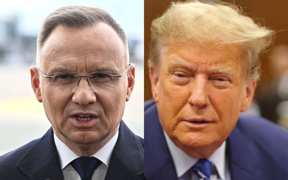 Prezydent Andrzej Duda ma w USA spotkać się z byłym prezydentem USA Donaldem Trumpem