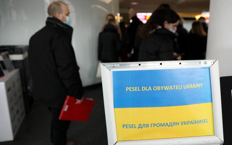 W Warszawie mieszka obecnie ponad 100 tys. Ukraińców. Numerem PESEL mogą posługiwać się już od połow