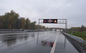 Prace przy budowie nowych odcinków S7 na północ od Warszawy posuwają się do przodu. Pod koniec paźdz