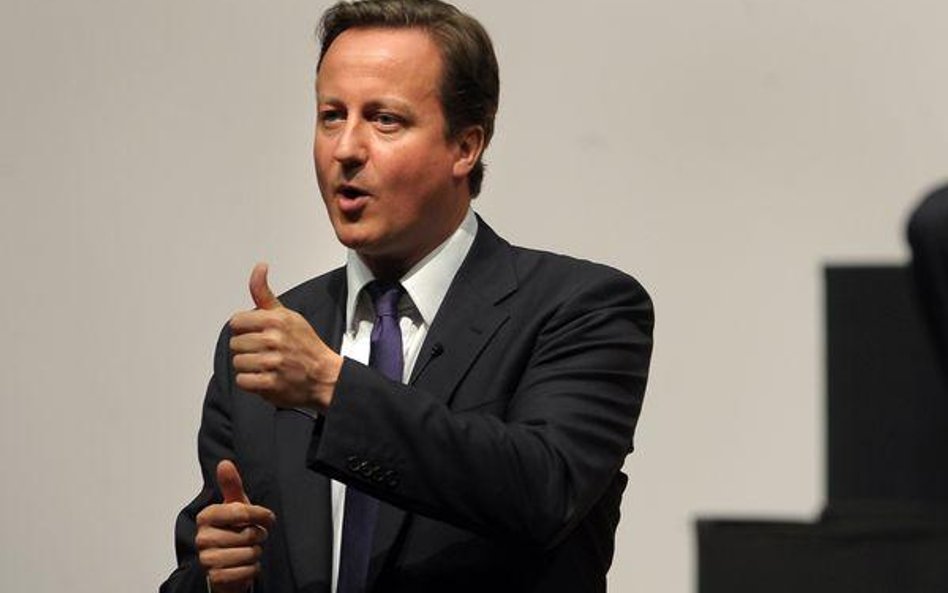 Premier Wielkiej Brytanii David Cameron