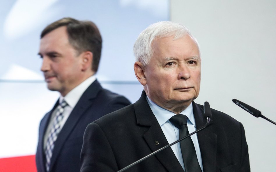 Jarosław Kaczyński chce jak najszybciej doprowadzić do kompromisu ze Zbigniewem Ziobrą