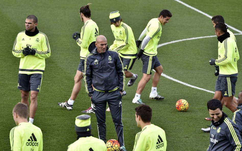 Pierwszy trening Zinedine Zidane'a z Królewskimi