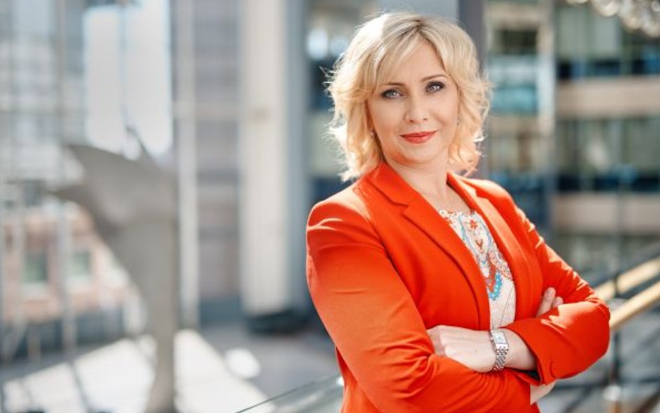 Ewa Małyszko, prezes PKO BP Bankowy PTE. Z rynkiem kapitałowym związana jest od początku kariery, ma