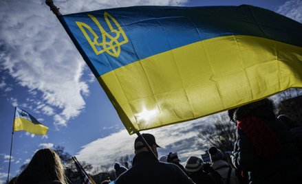 Ukraińcy wyszli protestować. Rosjanie użyli gazu łzawiącego