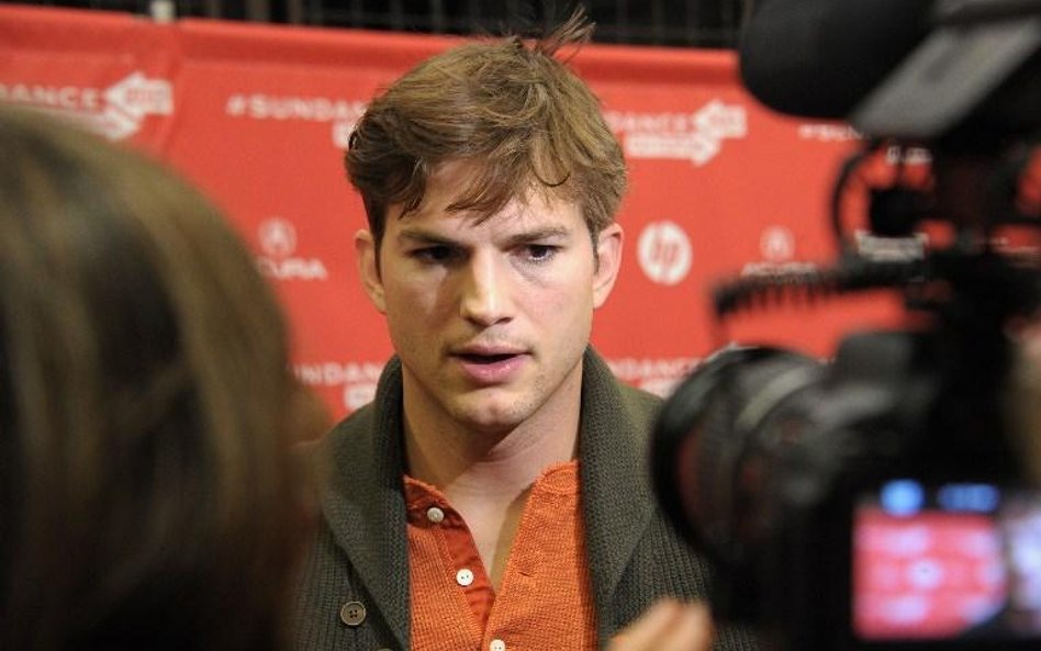 Ashton Kutcher podczas Sundance Film Festival