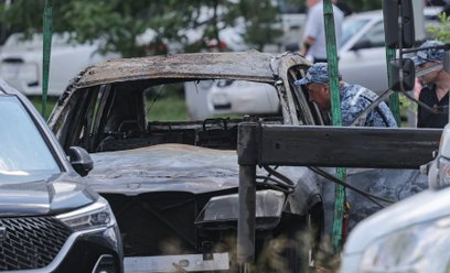 Zamach pod Moskwą.  Eksplozja samochodu zabiła wysokiego rangą rosyjskiego pułkownika