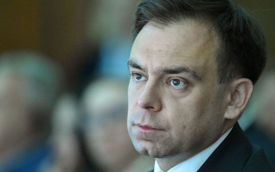 Minister finansów Andrzej Domański