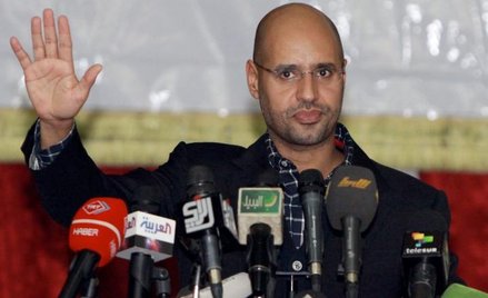 Saif al-Islam Kaddafi w trakcie rewolucji w 2011 roku, która doprowadziła do obalenia jego ojca