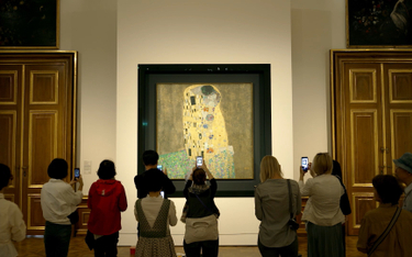 Gustaw Klimt "Pocałunek"