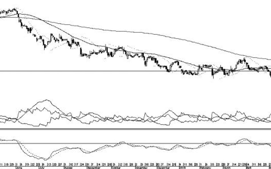 ...i niedźwiedzie, czyli trzy spółki, którym grozi pogłębienie spadku notowań
