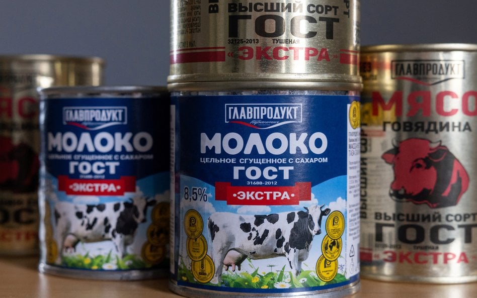 Sąd w Moskwie orzekł, że aktywa amerykańskiej firmy produkującej żywność w puszkach, Glavprodukt, zo