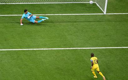 Enner Valencia strzela pierwszego gola na mundialu