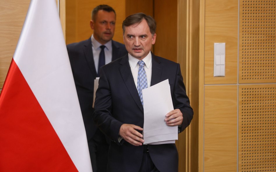 Minister sprawiedliwości, prokurator generalny Zbigniew Ziobro