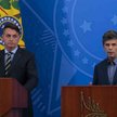 Prezydent Jair Bolsonaro i nowy minister zdrowia