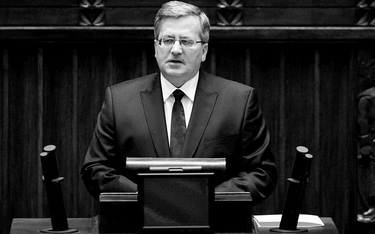 Bronisław Komorowski podkreślał, że nowy rząd powinien się skupić na długofalowych celach gospodarcz